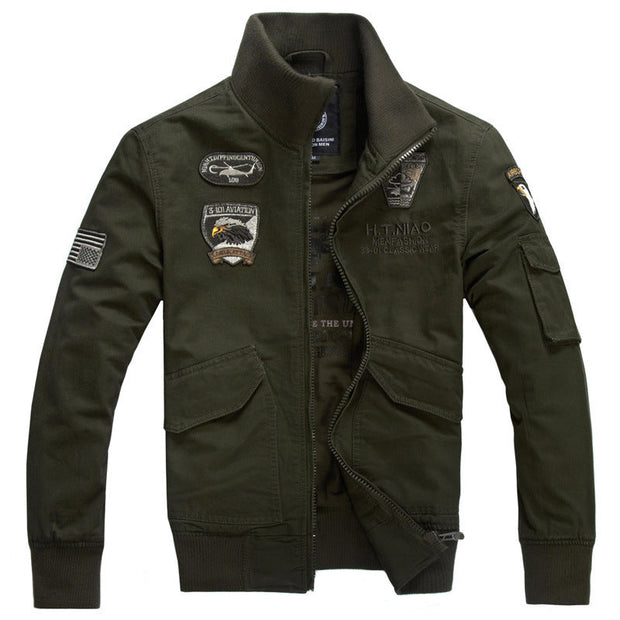 West Louis™ Army Cotton Autumn Jacket