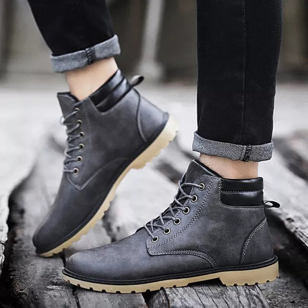 West Louis™ High-top Lace-Up Martin Boots