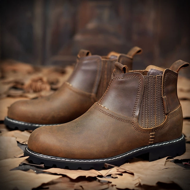 West Louis™ Non-Slip Leather Chelsea Boots