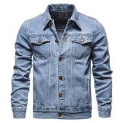 West Louis™ High-End Cowboy Style Denim Jacket