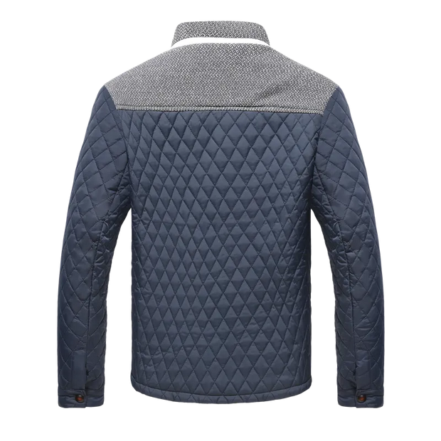 West Louis™ Warm Diamond Design Windproof Jacket