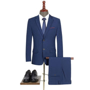 West Louis™ Slim Fit Elegant Business Style 2 Piece Suit