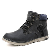 West Louis™ Retro Style Leather Martin Men Snow Boots