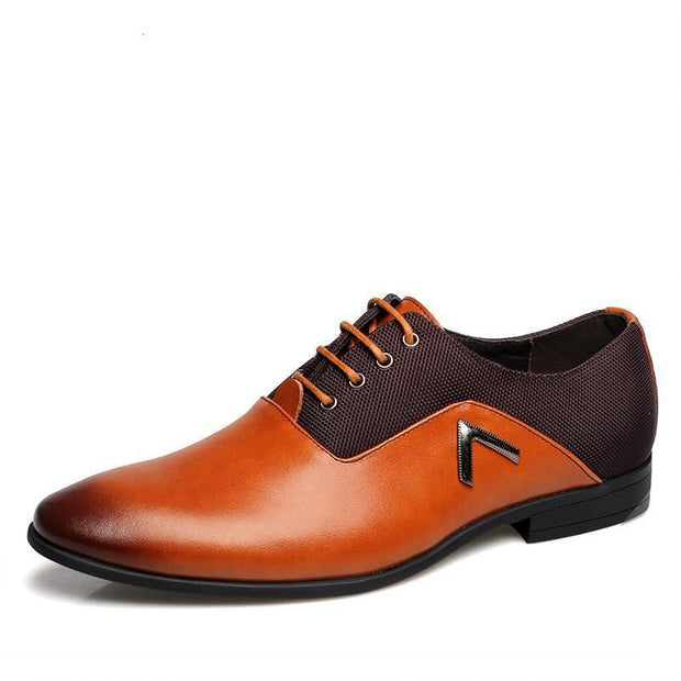 West Louis™  Leather Elegant Design Casual Oxfords  - West Louis