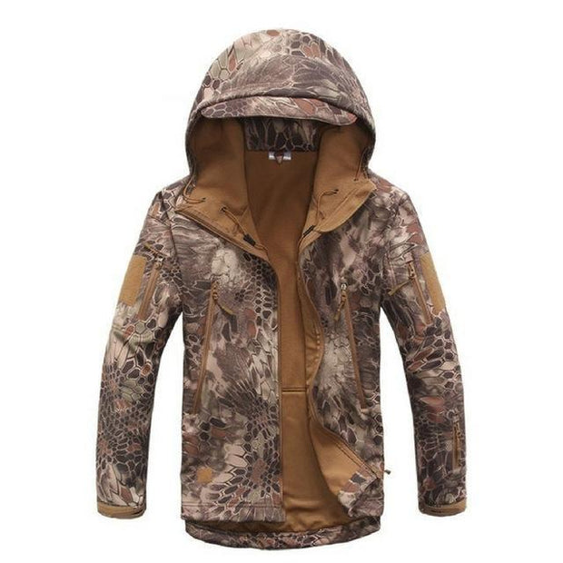 West Louis™ Lurker Shark Skin Softshell Jacket Brown / S - West Louis