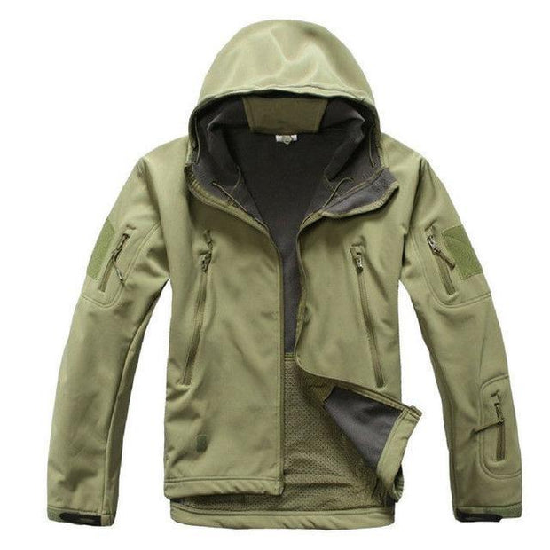 West Louis™ Lurker Shark Skin Softshell Jacket Green3 / S - West Louis