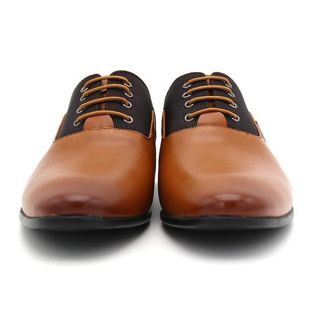 West Louis™  Leather Elegant Design Casual Oxfords  - West Louis