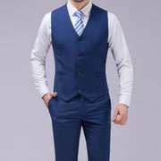 West Louis™ - Luxury Slim Fit 3-pieces Suit(Jacket+Vest+Pants)  - West Louis