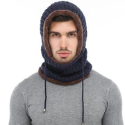 West Louis™ Winter Knitted Hat Beanie Scarf  - West Louis