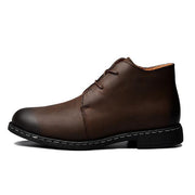 West Louis™ Genuine Leather Causal Outdoor Boots brown / 7 - West Louis