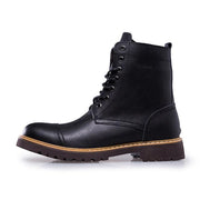 West Louis™ Lace-up Warm Fur Martin Boots Black / 6 - West Louis