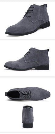 West Louis™ British Leather Ankle Boots  - West Louis