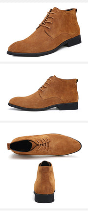 West Louis™ British Leather Ankle Boots  - West Louis