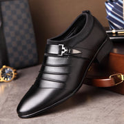 West Louis™ Leather Business Formal Dress Shoes