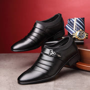 West Louis™ Leather Business Formal Dress Shoes