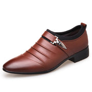 West Louis™ Leather Business Formal Dress Shoes