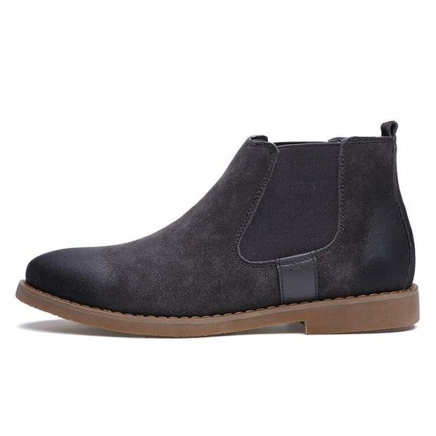 West Louis™ Chelsea Fashion Suede Leather Boots