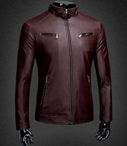 West Louis™ Moto Sheepskin Leather Jacket